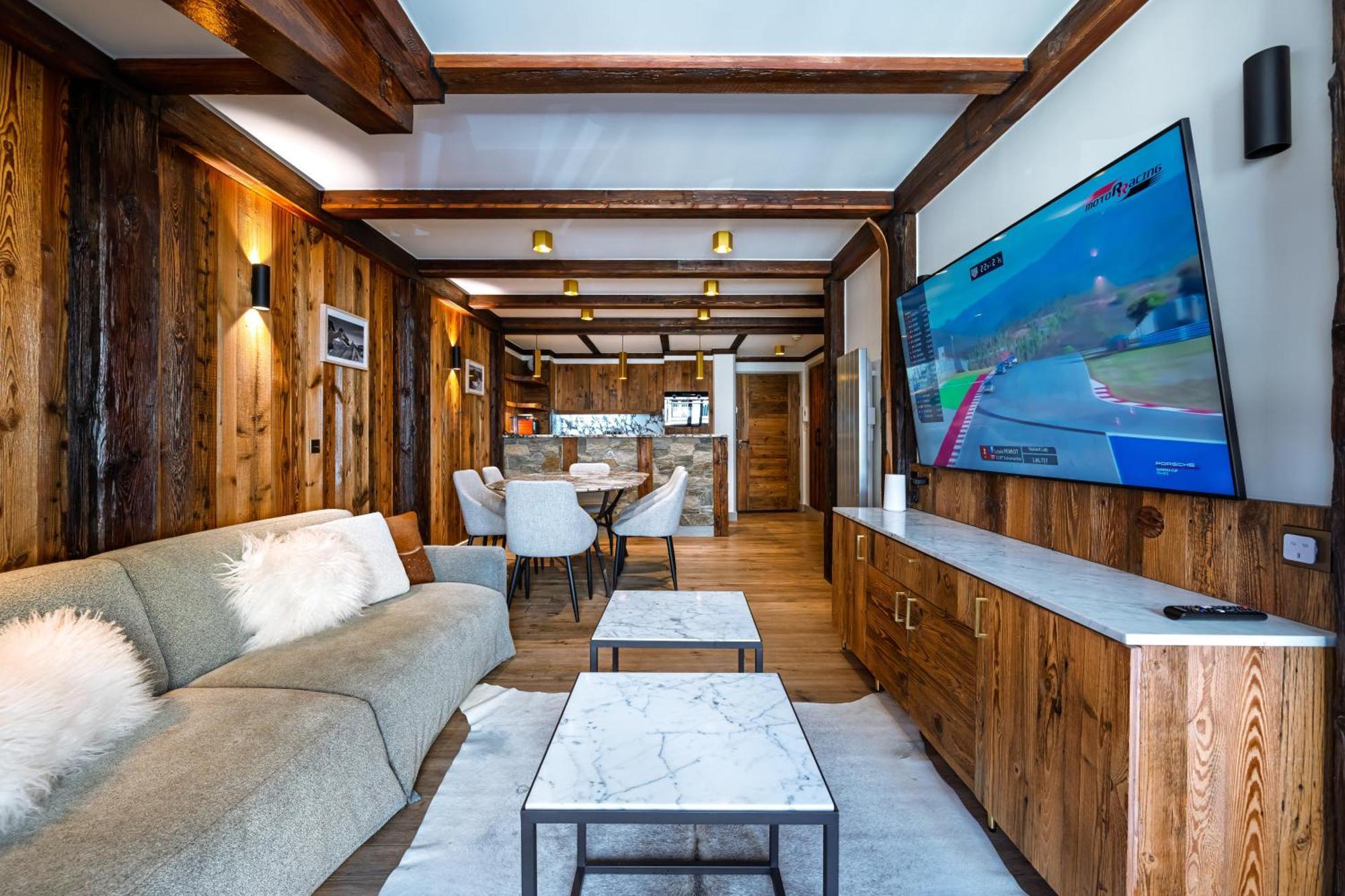 Luxury Suite 70M2 Balcon Courchevel1850 Parking Екстериор снимка
